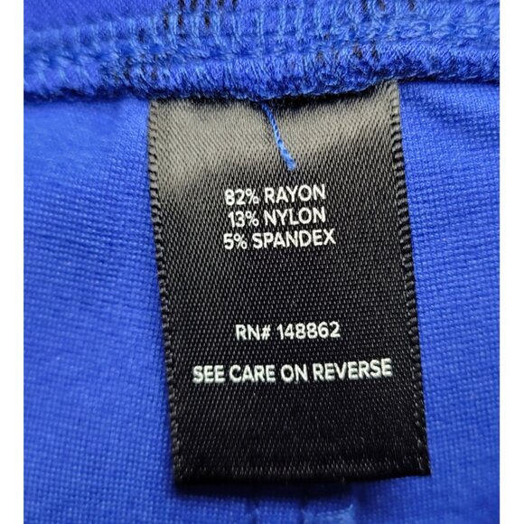 NWT Torrid 3 Plaid Blue Studio Pixie Luxe Ponte Skinny Pant 3X 22 24 - Picture 10 of 12